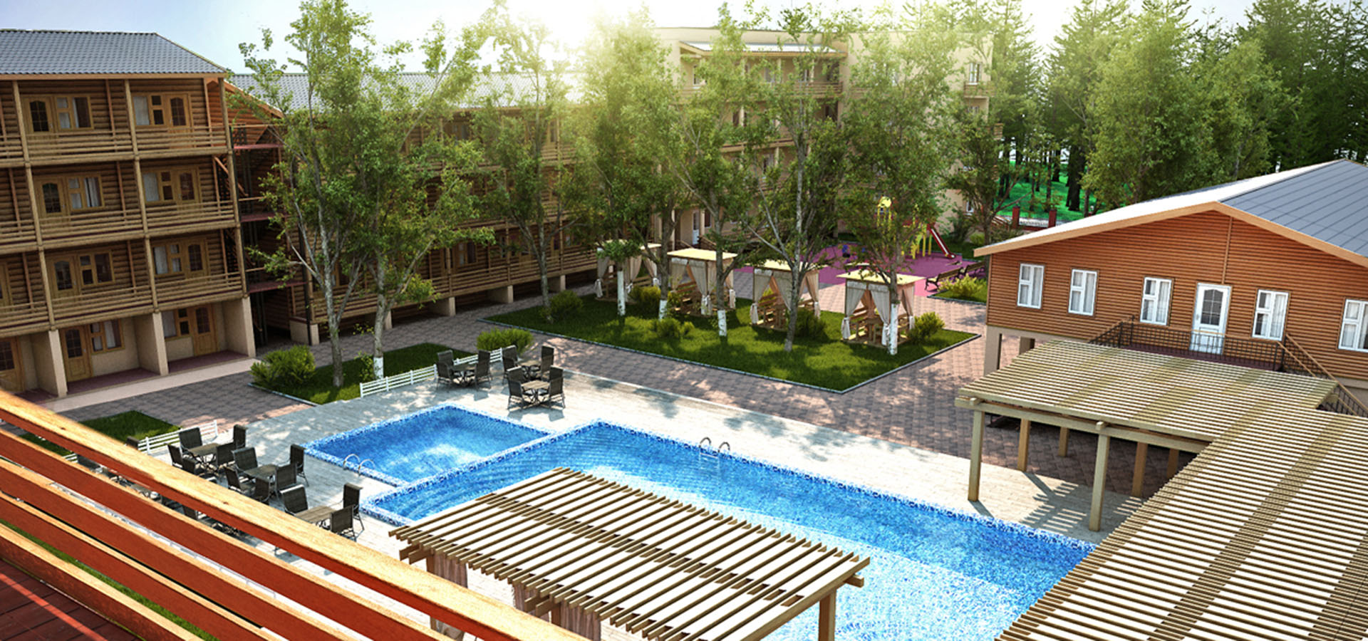 База отдыха Кардинал, Затока